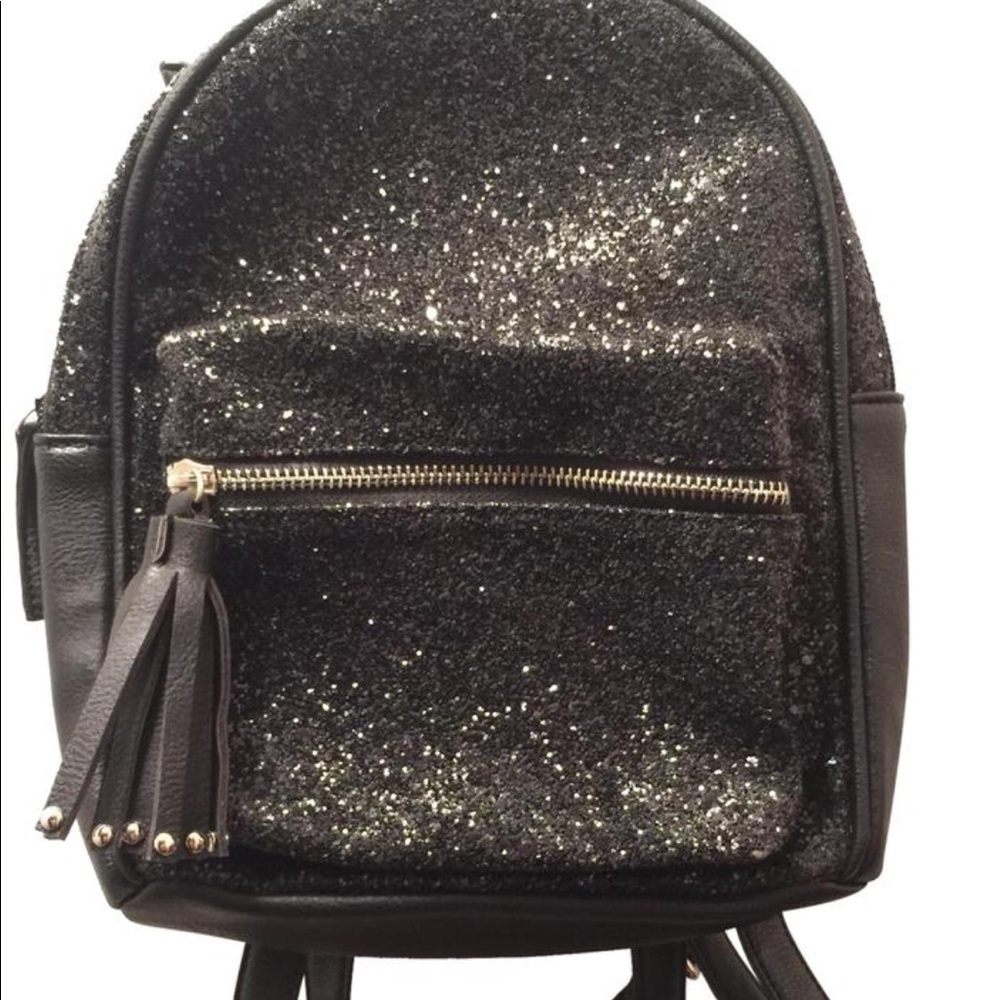 Chunky Glitter Mini Purse Backpack